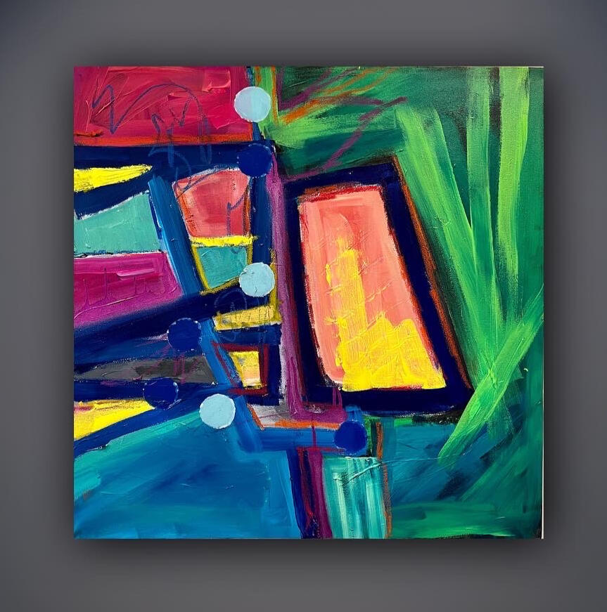 Warm Glow 30 x 30in $1350